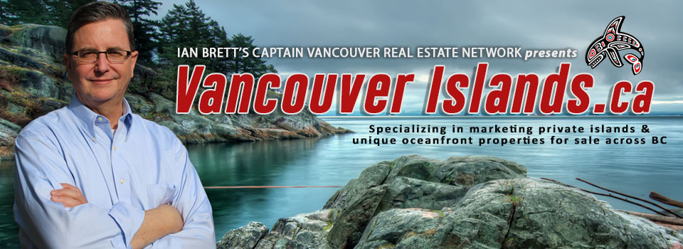 Island properties for sale near Vancouver, BC, on the west coast of Canada